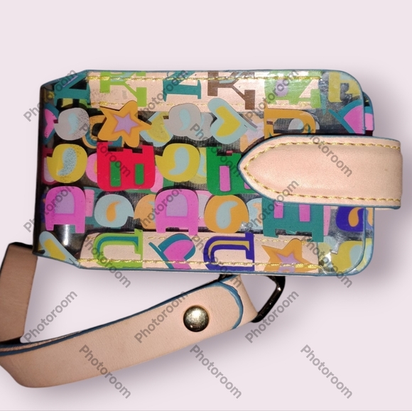 (NWT) Vintage DOONEY & BOURKE® "Doodle" Medium PU Case - White - Picture 4 of 6